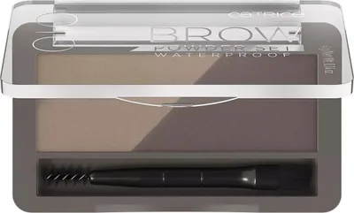 Zdjęcie produktu dla Catrice Brow Powder Set Wodoodporny zestaw do brwi w pudrze 010 Ash Blond, 4 g