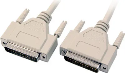 Productafbeelding van EFB Elektronik EK137.3, beige, 3 meter, D-Sub 25, D-Sub 25, mannelijk, mannelijk