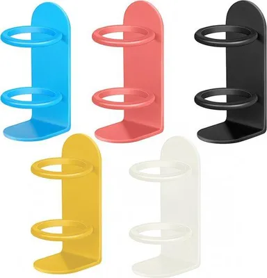 Produktbild von Elektrische Zahnbürstenhalter - 5er Set - Selbstklebend - Für Zahnbürsten - Ohne Bohren - Wandhalter - Bürstenbox für die Wand