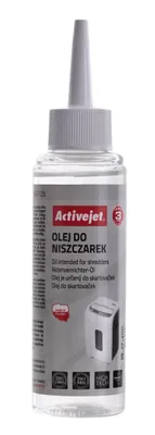 Zdjęcie produktu dla Olej do niszczarek Activejet 125 ml