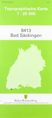 Produktbild von Bad Säckingen 1 : 25 000