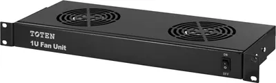 Immagine prodotto di TOTEN, fan pack 1U 19" con 2 ventole, 230V