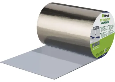 Image de Ruban adhésif de réparation bitumineux en aluminium, 75 mm x 10 m
