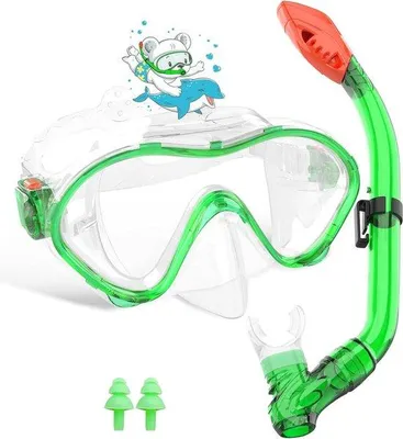 Produktbild von Kinder-Tauchermaske wasserdicht silikon 4-12 Jahre