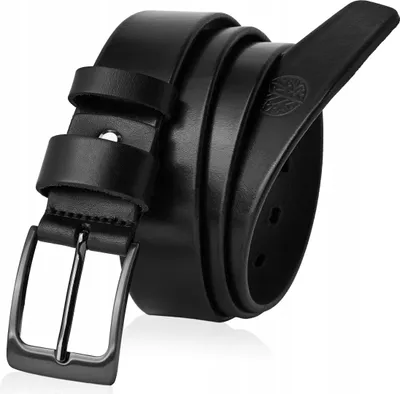 Produktbild von LIC35-0-B SCHWARZ 105 BOMBATO Ledergürtel