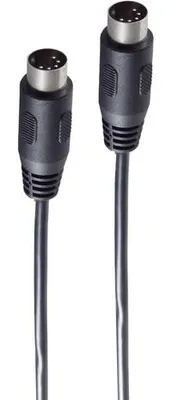 Produktbild von shiverpeaks BS10005, DIN (5-pin), Männlich, DIN (5-pin), Männlich, 5 m, Schwarz