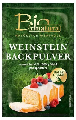 Zdjęcie produktu dla Ekologiczny proszek do pieczenia Rinatura naturalnie sypki bez fosforanów 54g