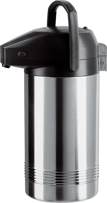Productafbeelding van Emsa 06373016, President, geïsoleerde thermoskan, 3,0 liter, roestvrij staal/zwart
