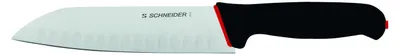 Produktbild von SANTOKU - S-GRIP - Griff: schwarz, rot, 180mm