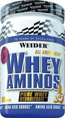 Produktbild von Weider Whey Aminos (300 Tabs) Unflavoured - Aminosäuren - Aminosäure-Mix