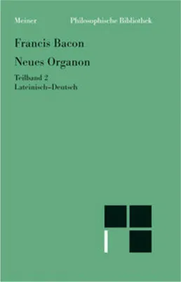 Produktbild von Neues Organon. Teilband 2