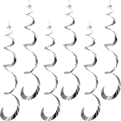 Imagen del producto de Espiral reflectantes para repeler aves, juego de 6 unidades, ideales para jardín y balcón