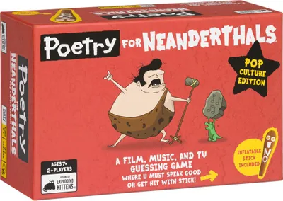 Zdjęcie produktu dla Asmodee Poetry for Neanderthals Pop Culture Edition, Gra karciana
