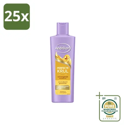 Obrázok produktu pre 25 ks šampónu Andrélon Perfecte Krul - 250 ml - balenie s rezervou - 25 kusov