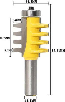 Obrázok produktu pre Fréza s karbidovým hrotom pre frézu na drevo 1/2" (12,7 mm)