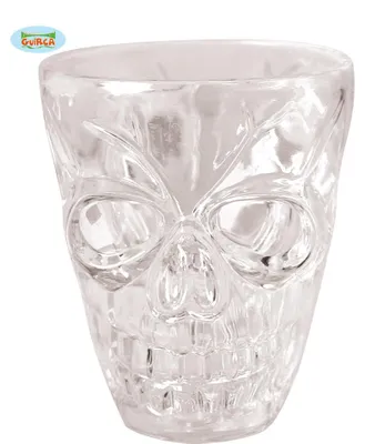 Productafbeelding van Halloween-schnapsglas met schedel