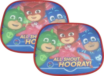 Produktbild von Sonnenschutz PJ MASKS 2er Set Kinder Sonnenrollo Auto Kindersonnenschutz