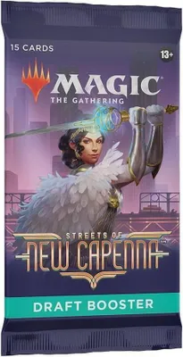 Produktbild von Magic: the Gathering Streets of New Capenna, Kartenspiel, Sammelkartenspiel, 13 Jahr(e)