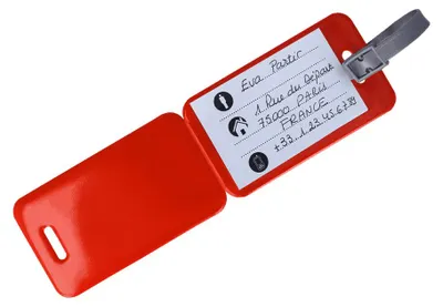 Imagen del producto de Bolso "Color Pop" para equipaje, color rojo (barnizado)