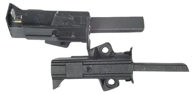 Produktbild von Europart 10000749 Motorkohle Gerätekohle Schleifkohle Kohlebürste Kohlebürstenpaar Kohlenpaar L 12,4x5x40mm 2x Waschmaschine passend wie Bosch Siemens 00167517