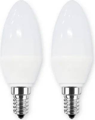 Obrázok produktu pre BLULAXA LED žiarovka Kerze, E14, 5 W, 470 lm, 2700 K, 2 Stück