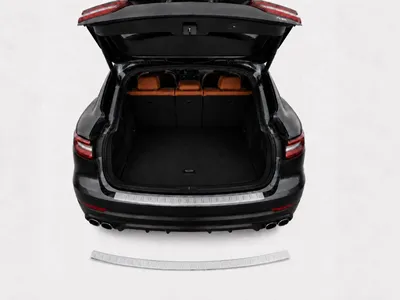 Zdjęcie produktu dla Ochraniacz krawędzi bagażnika ze stali nierdzewnej, matowy, pasujący do Maserati Levante, rocznik 2022-2024, model po liftingu