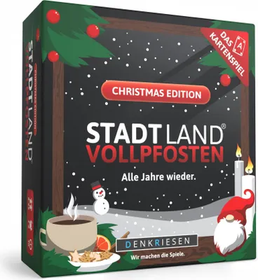 Produktbild von Stadt Land Vollpfosten® Christmas Edition – "Alle Jahre wieder." | Das Kartenspiel