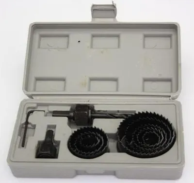 Obrázok produktu pre Strieborná otwornica kompletná 11 položiek 19-64mm