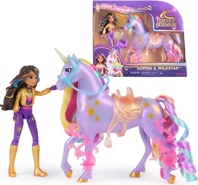 Immagine prodotto di UCA Bambola piccola e unicorno Sophia e Wildst