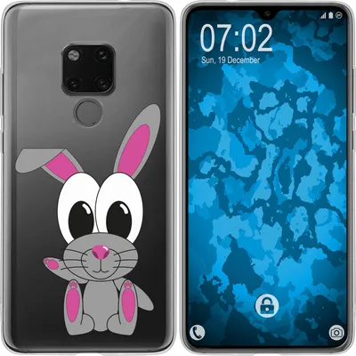 Produktbild von PhoneNatic Case kompatibel mit Huawei Mate 20 Silikon-Hülle Cutiemals M4
