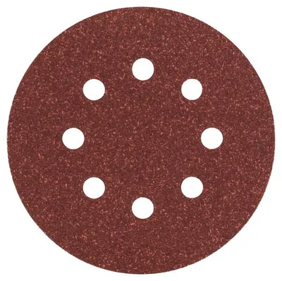 Produktbild von Schleifblatt-Set für Exzenterschleifer D= 125 mm, K=80, 5-tlg.