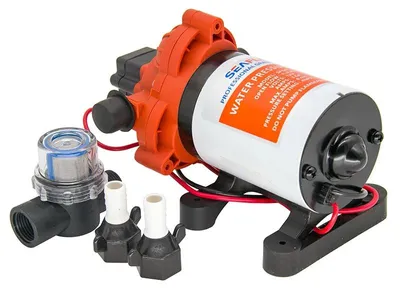 Produktbild von Wasserpumpe - Serie 33 - Selbstansaugend - Automatischer Druckschalter - 12 V - 3 GPM - 45 PSI - 1/2-14 MNPT