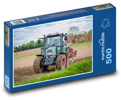 Produktbild von martinpuzzle - Puzzle 500 Teile - Traktor