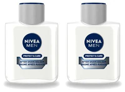 Obrázek produktu pro 2 x Balzám po holení NIVEA MEN Protect & Care - 100 ml - Výhodná sada - 2 kusy