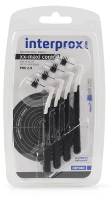 Productafbeelding van Interprox Plus ragers XX maxi zwart (4 stuks)