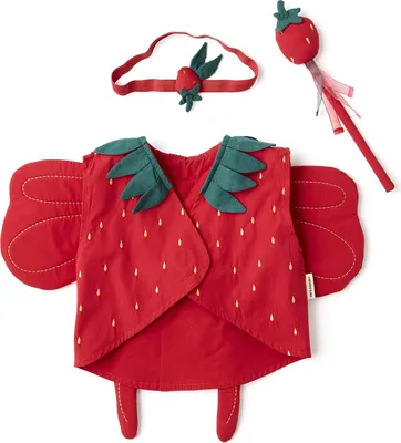 Produktbild von Kids Concept Kinder-Kostüm Erdbeere 3 - 5 Jahre - 52x1x40cm