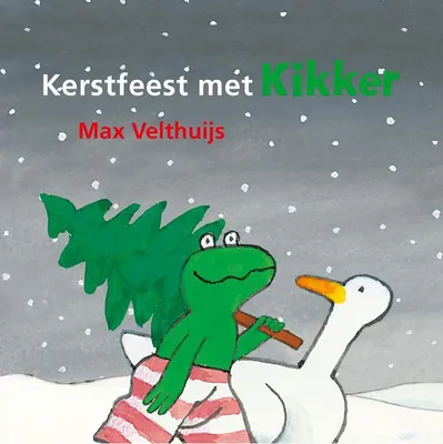 Image de Fête de Noël avec grenouille