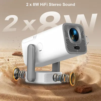 Produktbild von Beamer mit Android 13 - 750 ANSI Lumen - Full HD (1920 x 1080) - LED-Projektor