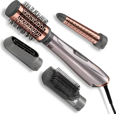 Produktbild von Babyliss Air Style 1000 Warmluftbürste mit Ionen-Technologie, 4 Aufsätze, AS136E