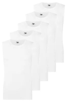 Produktbild von Speidel 5er Pack Classic Unterhemd / Tanktop Baumwolle in Feinripp Qualität, Ohne störende Seitennähte, Körpernah geschnitten