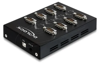 Produktbild von Delock USB 2.0 to 8 x Serial Adapter - Serieller Adapter - USB 2.0 - RS-232 x 8