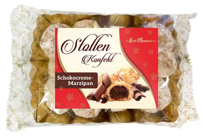 Zdjęcie produktu dla Emil Reimann – cukierki w kształcie tuneli z kremem czekoladowym i marcepanem, 300 g