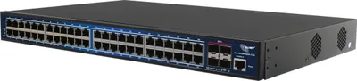 Zdjęcie produktu dla ALLNET Switch full managed 48 Port Gigabit / 48x LAN / 4x SFP+ / 19" / "ALL-SG8652M-10G"