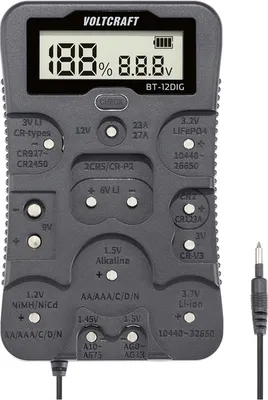 Produktbild von Voltcraft tester batérií Bt 12 Dig merací rozsah tester meracie zariadenie batérie B-goods