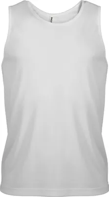 Image de Kariban Proact Haut de sport / Débardeur de sport sans manches pour hommes RW2719 (S) (Blanc)