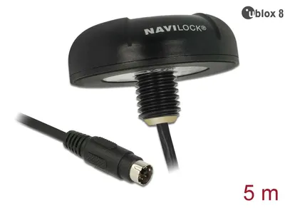 Produktbild von Navilock NL-6004P, MD6 Navilock, -160 dBmW, L1, 1575,42 MHz, 38 s, 1 s