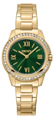Produktbild von DKNY Damenuhr Quarzuhr gold onesize Damen 30 DK1L105M0045, DK1L105M0065