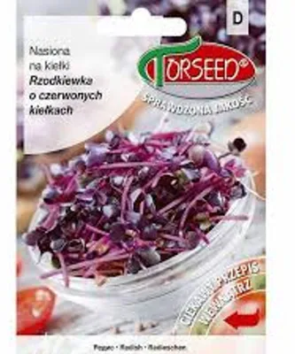 Zdjęcie produktu dla Rzodkiewka o czerwonych kiełkach 20g - Torseed