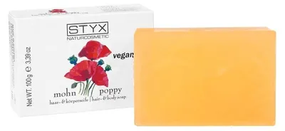 Produktbild von STYX Mohn Haar & Körperseife