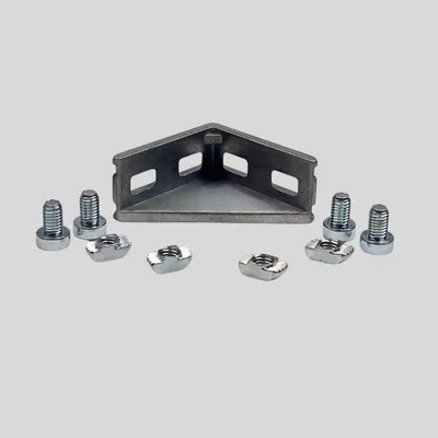 Produktbild von 10x Befestigungswinkel 20x40 Nut 6